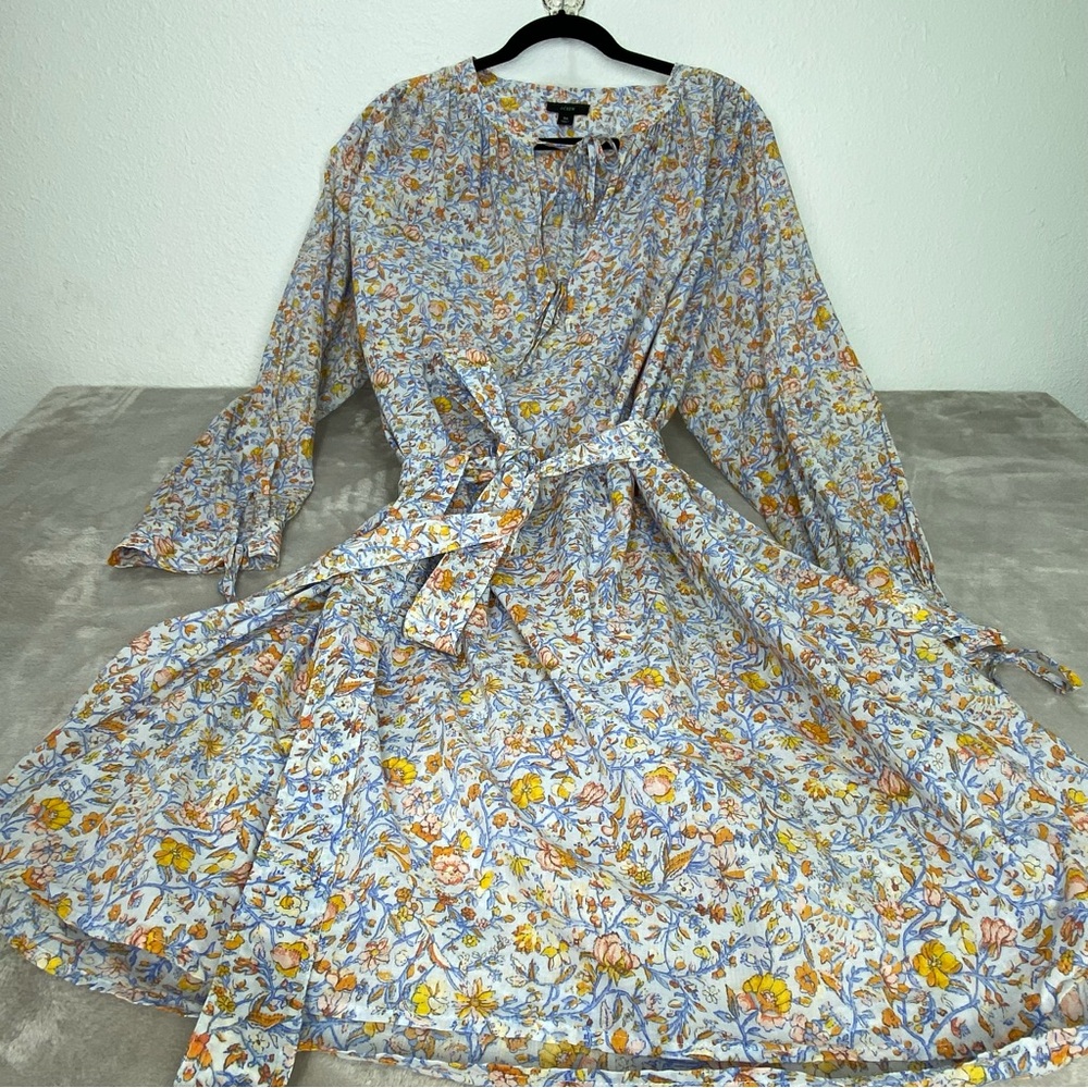 J. Crew reimagined floral cotton dress size 3X